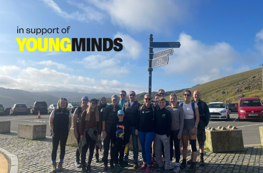 GatenbySanderson team at Snowdon