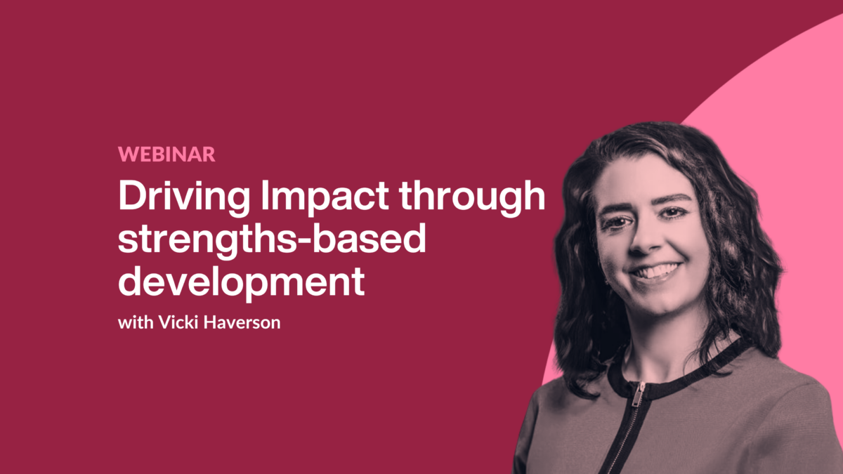 Driving impact through strengths-based development image