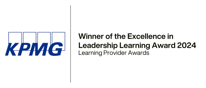 KPMG Winner of Excellence in Leadership Learning Award 2024