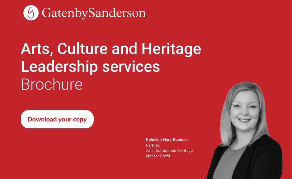 download Arts, Culture & Heritage brochure